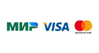МИР, Visa, Mastercard
